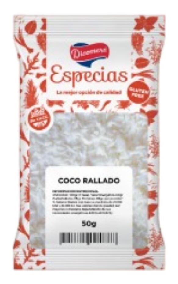 Coco Rallado x 50 gr Dicomere