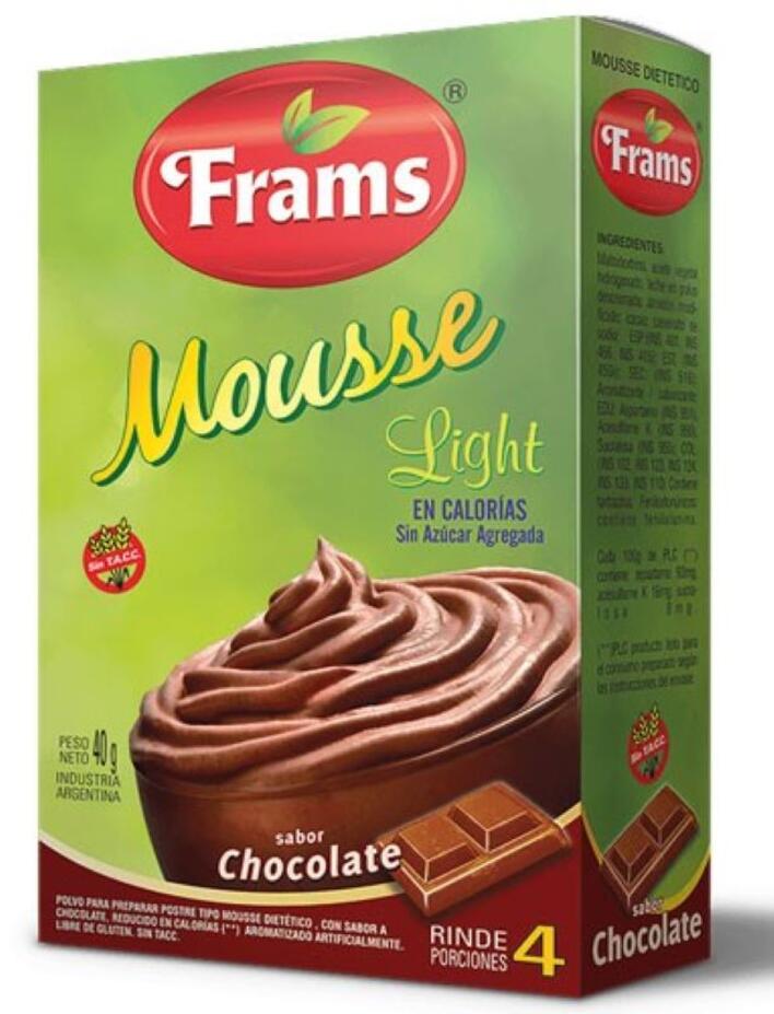 Mousse Chocolate x 40 gr Frams