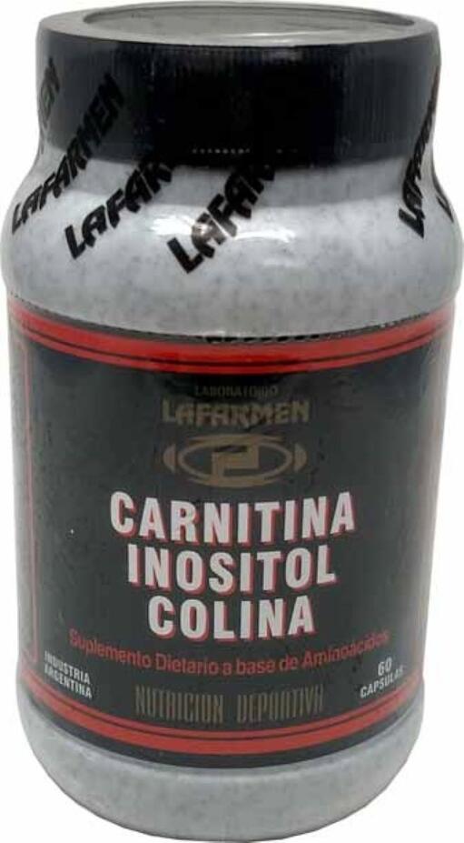 Carnitina Inositol Colina x 60 comp - Lafarmen