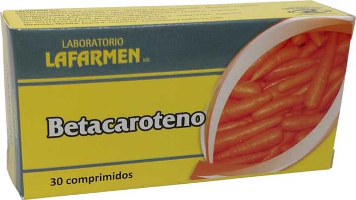Betacaroteno x 30 comp - Lafarmen
