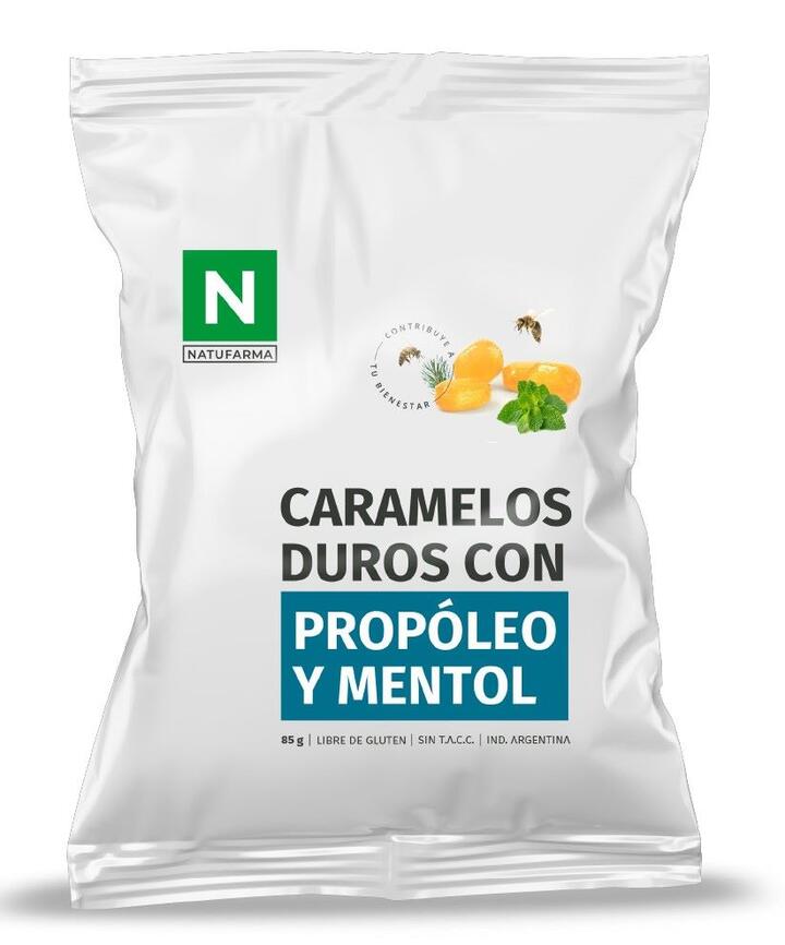 Caramelo Propóleo + Mentol x 20 unid Natufarma