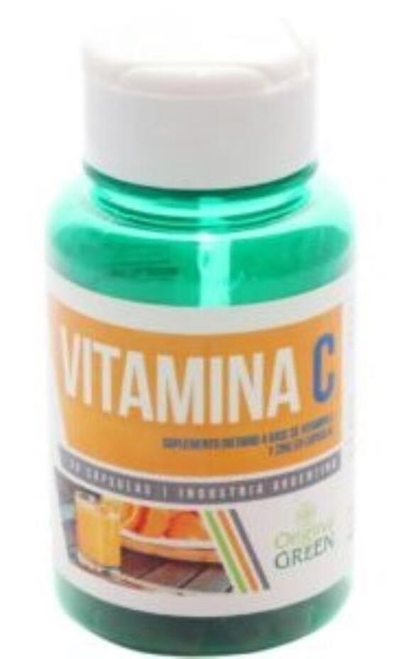 Vitamina C 500 x 60 caps = Original Green