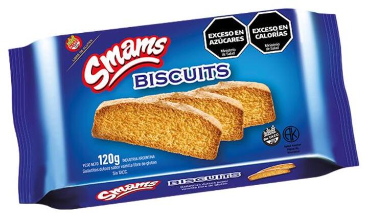Biscuits Smams x 120 gr Smams