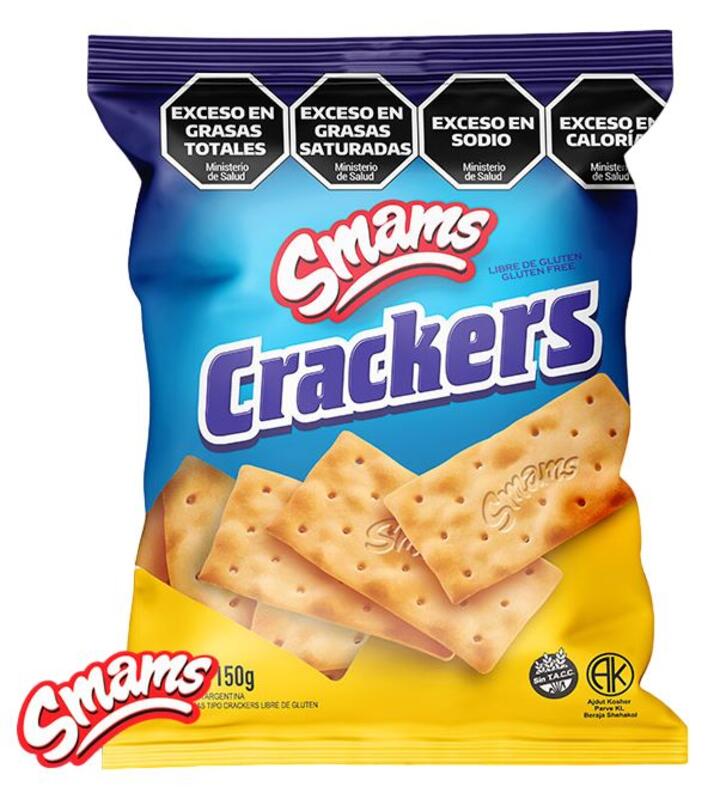 Crackers con Sal x 150 gr Smams