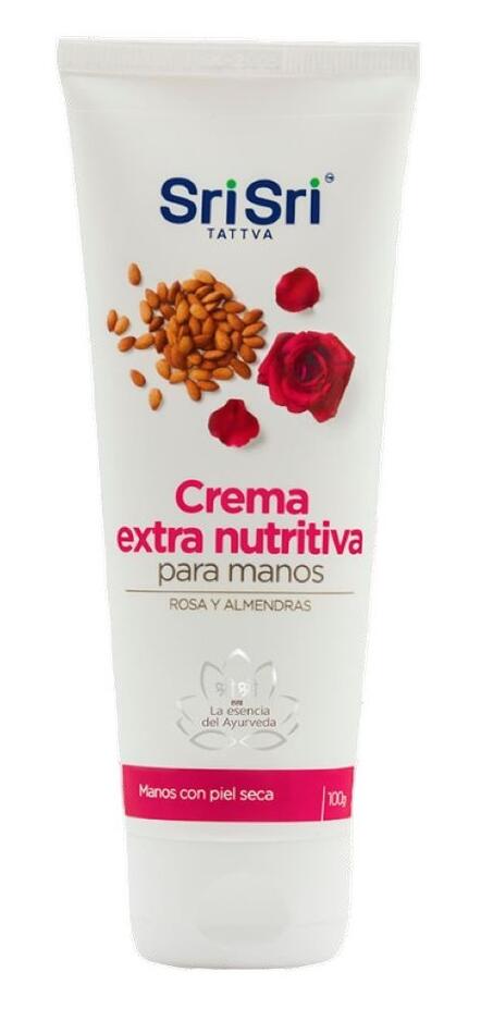 Crema Extra Nutritiva con Rosas y Almendras x 100 gr Sri Sri