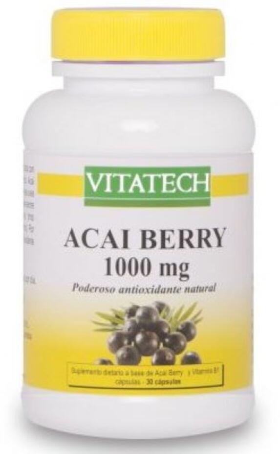 Acai Berry 1000 x 30 caps = Vitatech