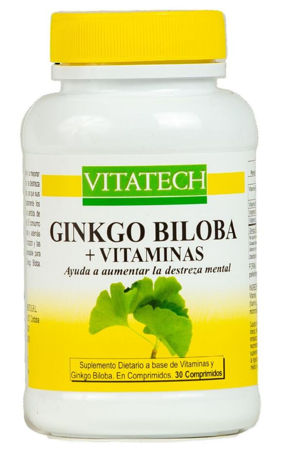 Ginkgo Biloba x 40 comp = Vitatech