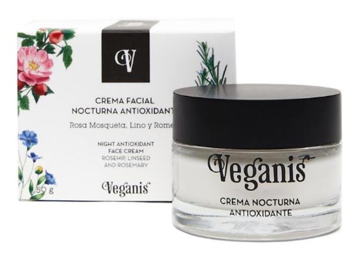 Crema Facial Nocturna Antioxidante x 50 gr - Veganis