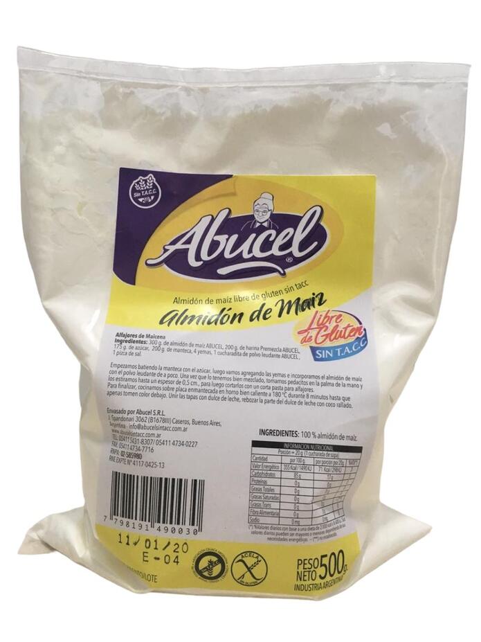 Almidón de Maíz x 500 gr Abucel