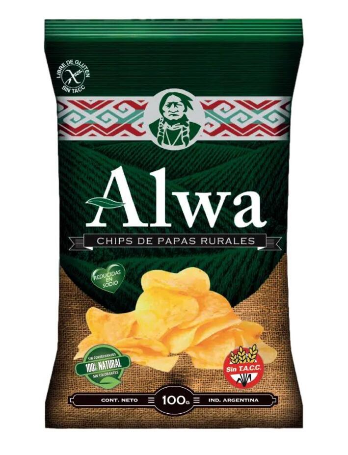 Papas Fritas x 80 gr = Alwa