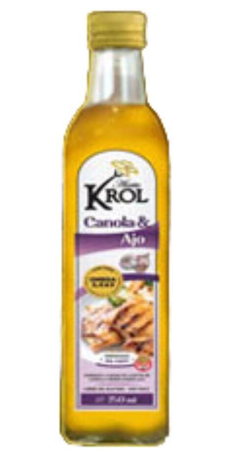 Aceite de Canola con Ajo x 250 ml Krol