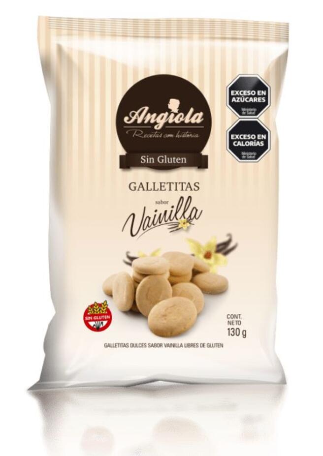 Galletitas vainilla x 130 gr Angiola