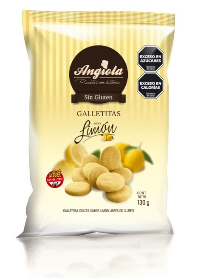 Galletitas limon x 130 gr Angiola