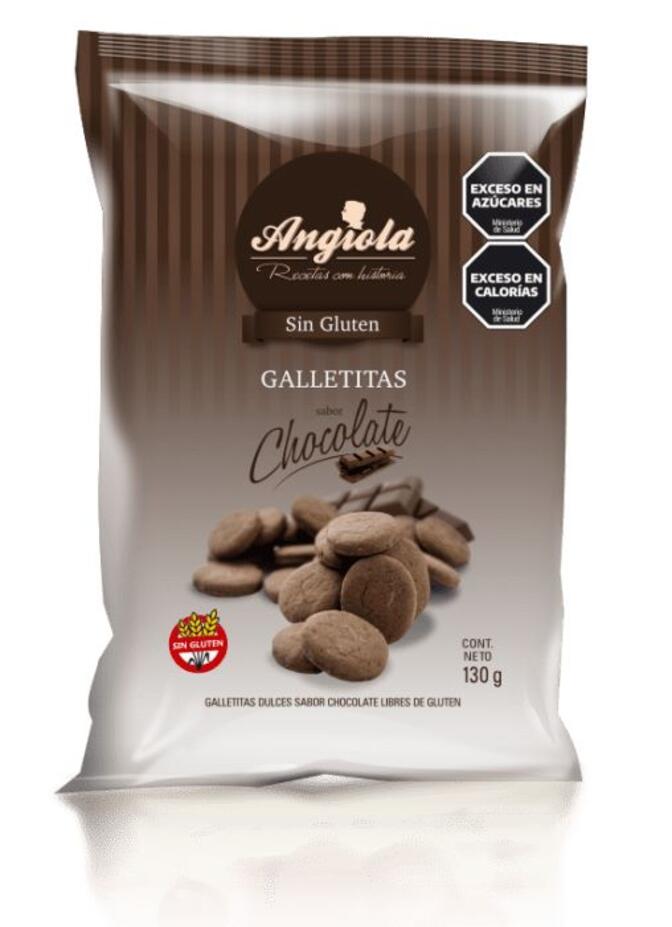 Galletitas chocolate x 130 gr Angiola