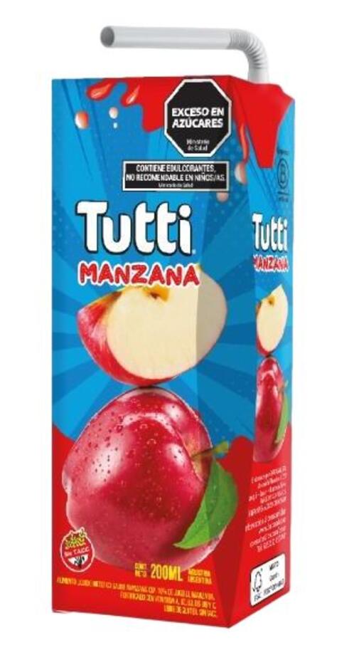 Jugo de Manzana x 200 cc = Tutti