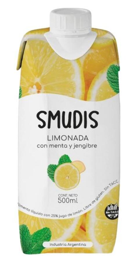 Jugo de Fruta sabor Limonada x 500 ml = Smudis