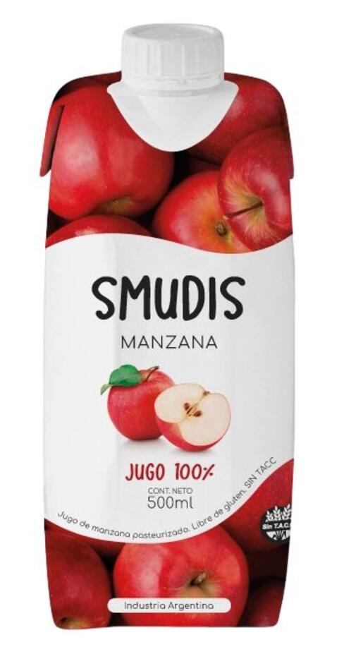 Jugo de Fruta sabor Manzana = Smudis