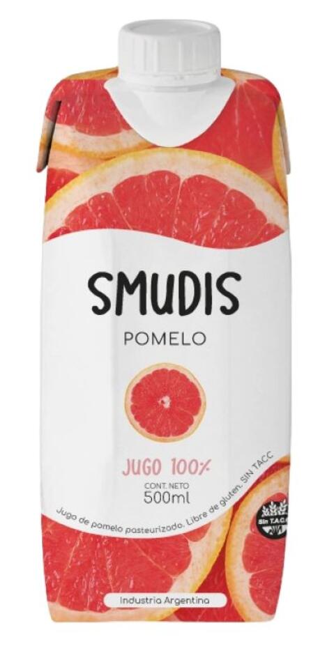 Jugo de Fruta sabor Pomelo x 500 ml = Smudis