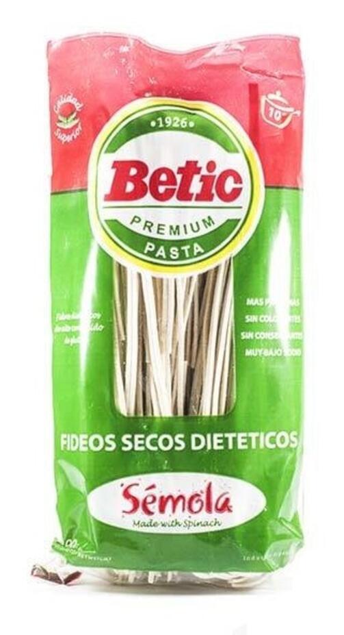 Fideos Spaghetti Sémola x 300 gr - Betic