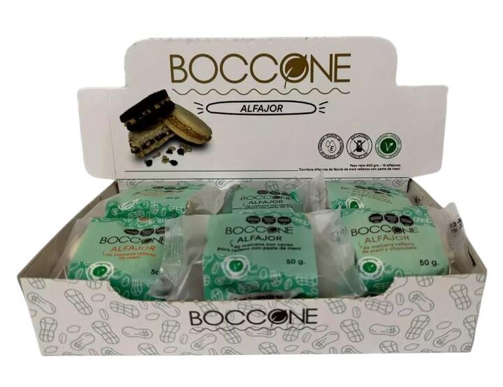 Alfajores Surtidos de Maicena x 50 gr Boccone