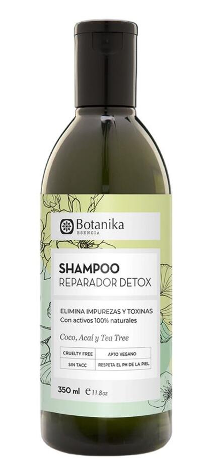 Shampoo Detox - Sin Sulfatos x 350 ml - Botanika