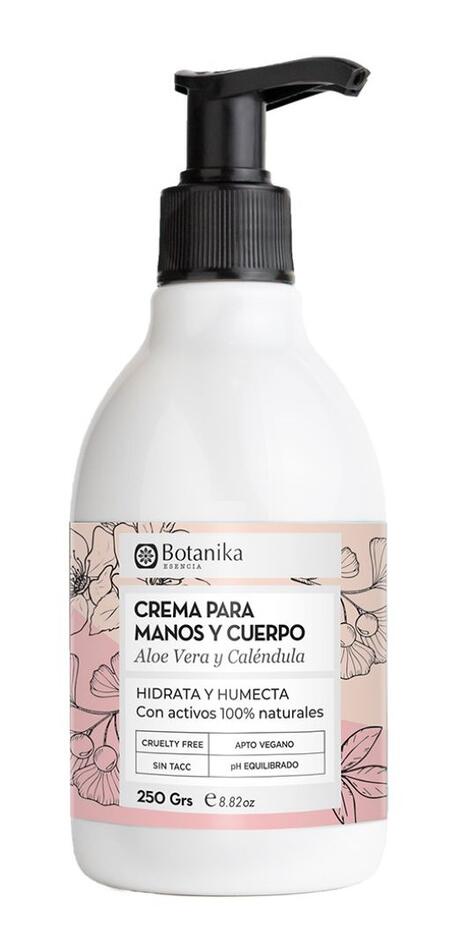 Crema para manos Aloe y Calendula x 250 gr - Botanika