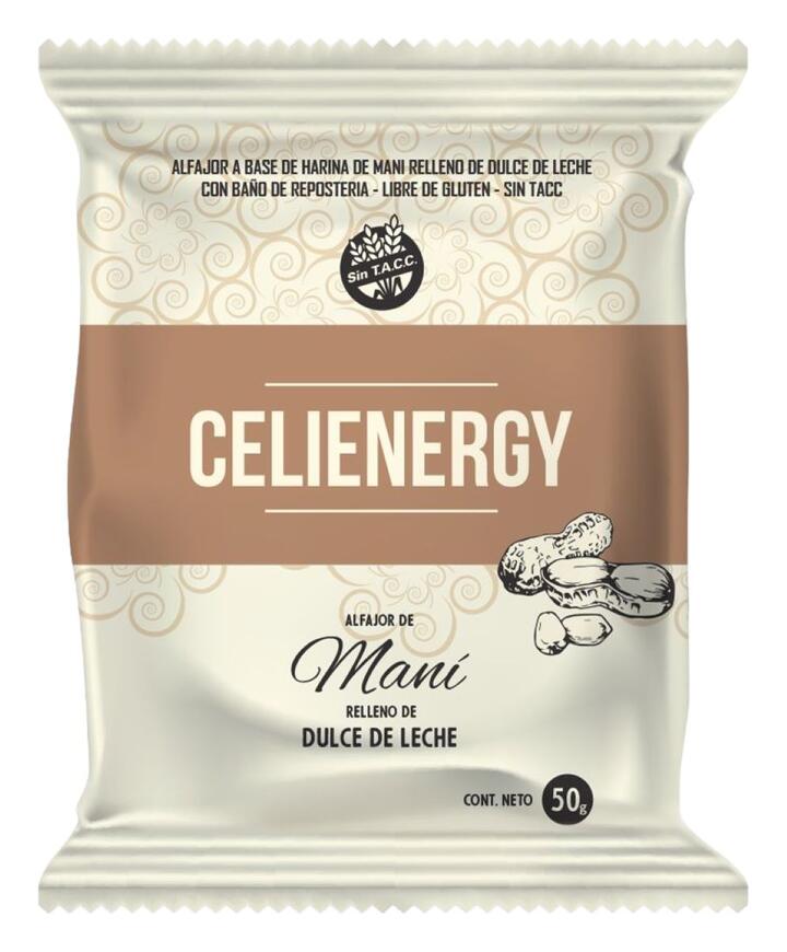 Alfajores de Maní x 12 u = Celienergy