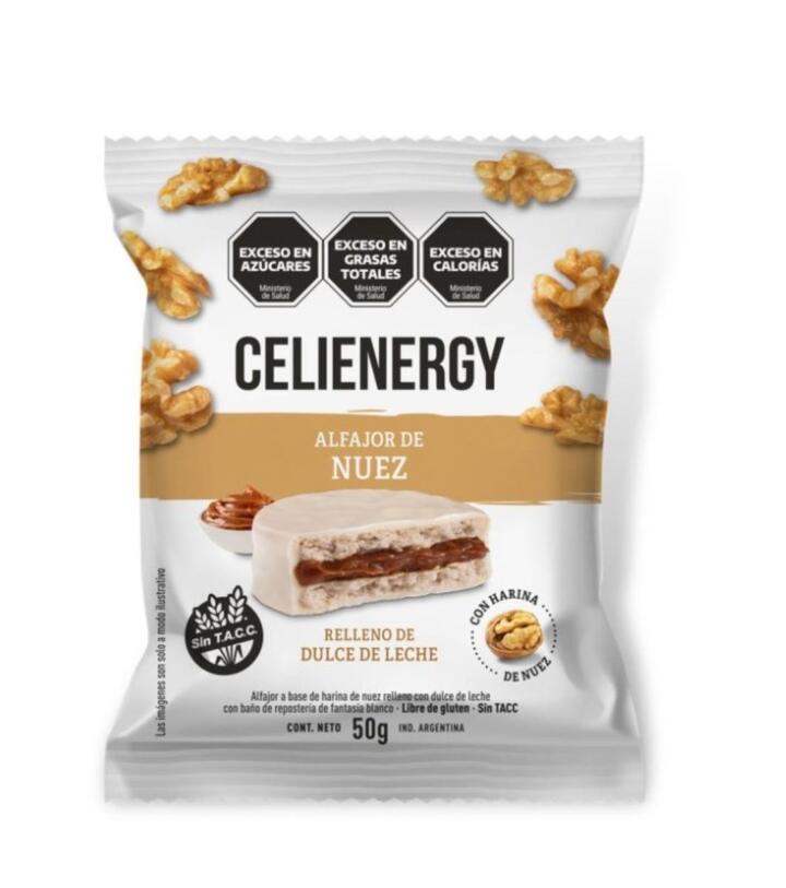 Alfajores de Nuez con DDL x 12 u = Celienergy