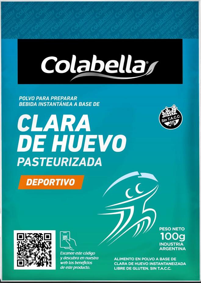 Clara de Huevo en Polvo  x 100 gr - Colabella