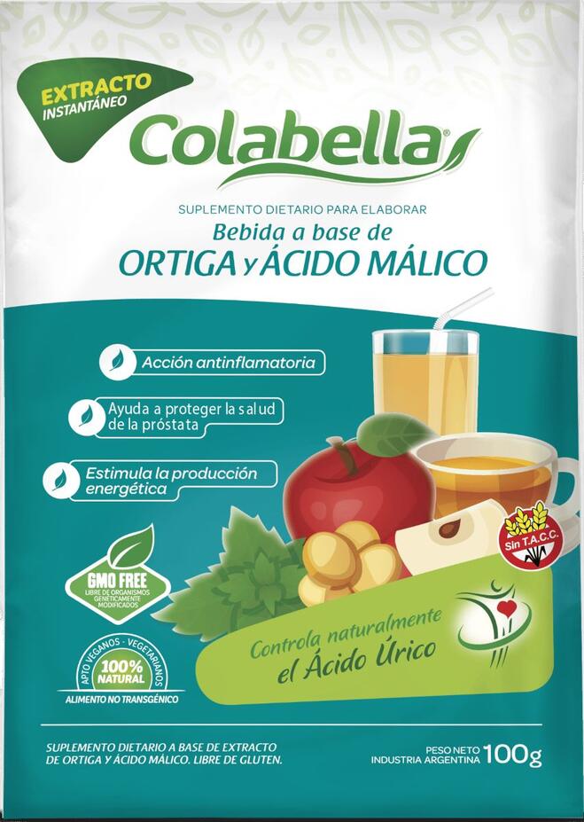 Extracto de Ortiga con Acido Málico x 100 gr - Colabella