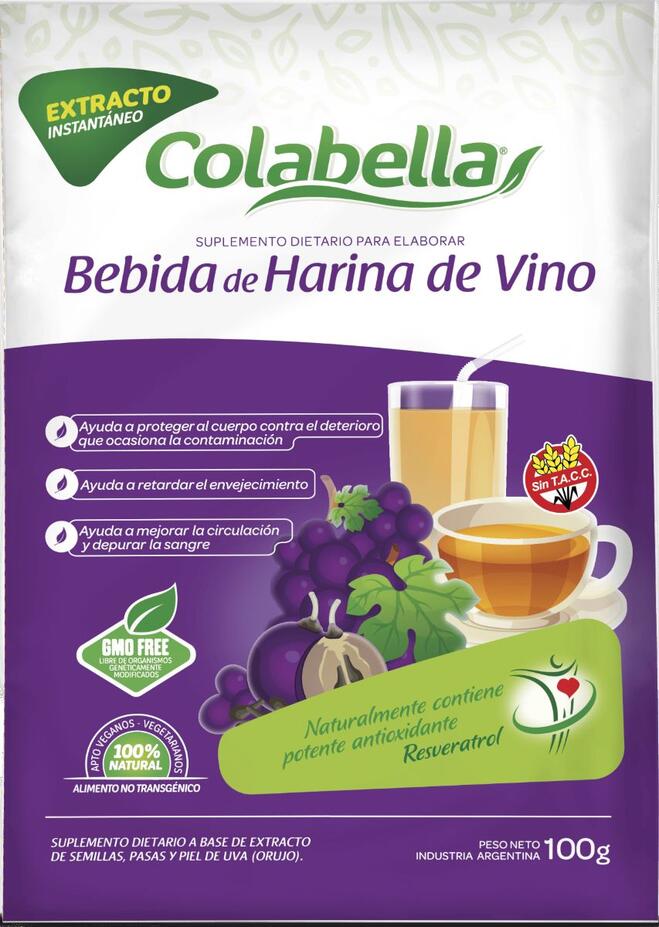 Extracto de Harina de Vino 100 gr - Colabella
