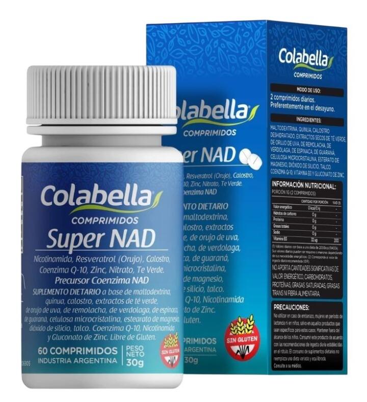 Suplemento Super NAD x 60 comp - Colabella