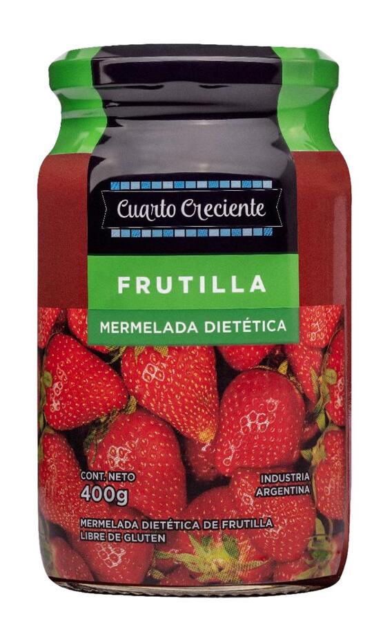 Mermeladas Diet Frutilla x 400 gr Cuarto Creciente