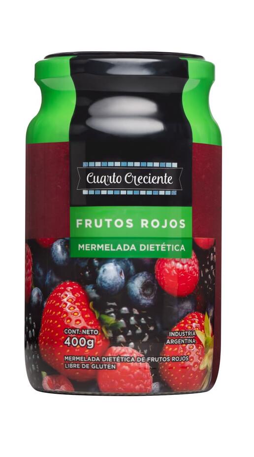 Mermeladas Diet Frutos Rojos x 400 gr Cuarto Creciente