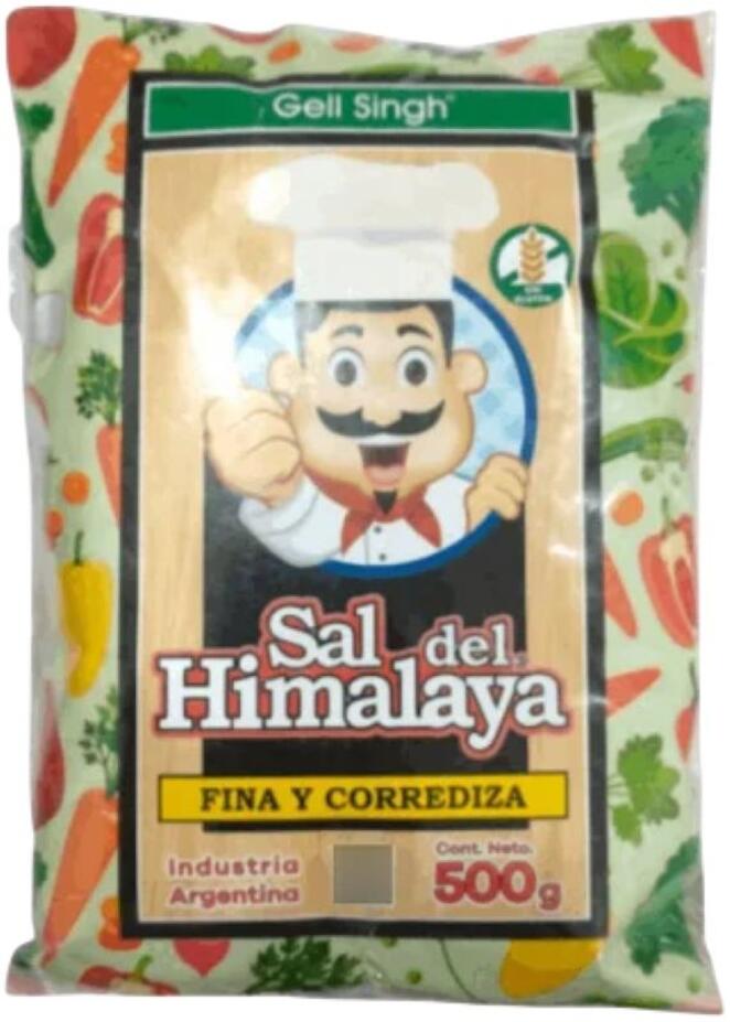 Sal del Himalaya Fina x 500 gr - Dharam Sing