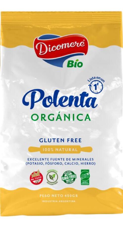 Polenta Orgánica x 450 gr Dicomere