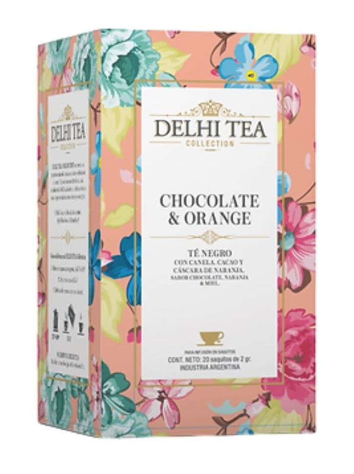 Te Chocolate & Orange X 20 Saq = Dehli