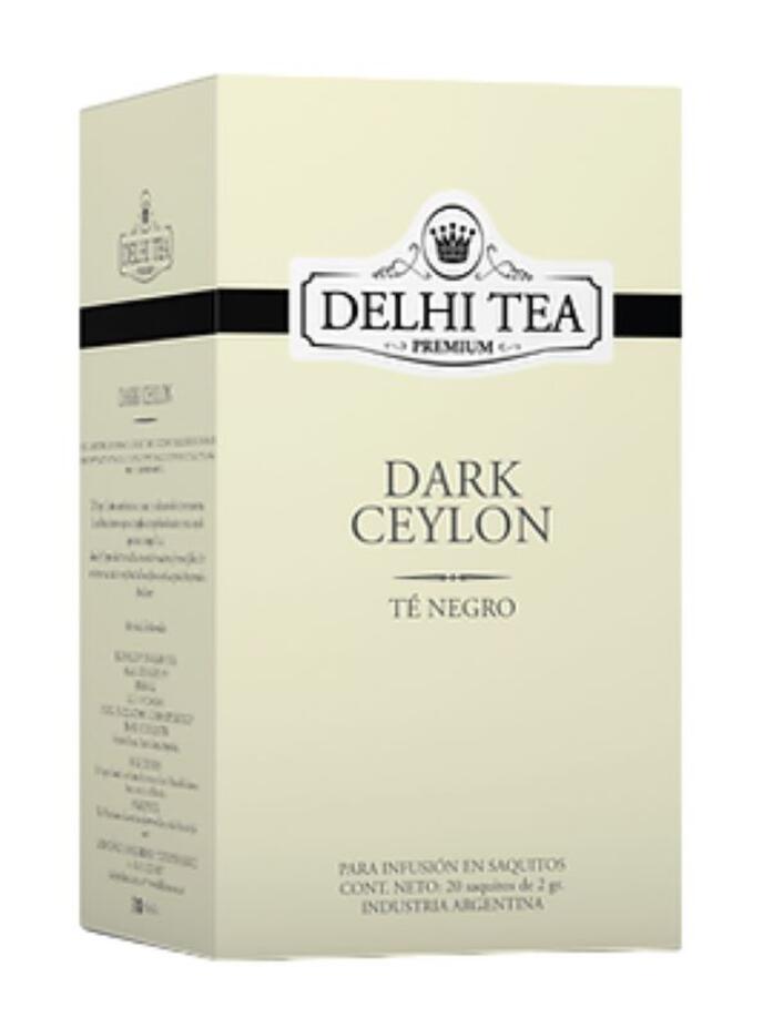 Te Dark Ceylon X 20 Saq = Dehli