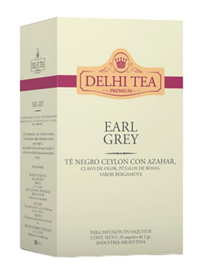 Te Early Grey X 20 Saq Delhi = Dehli