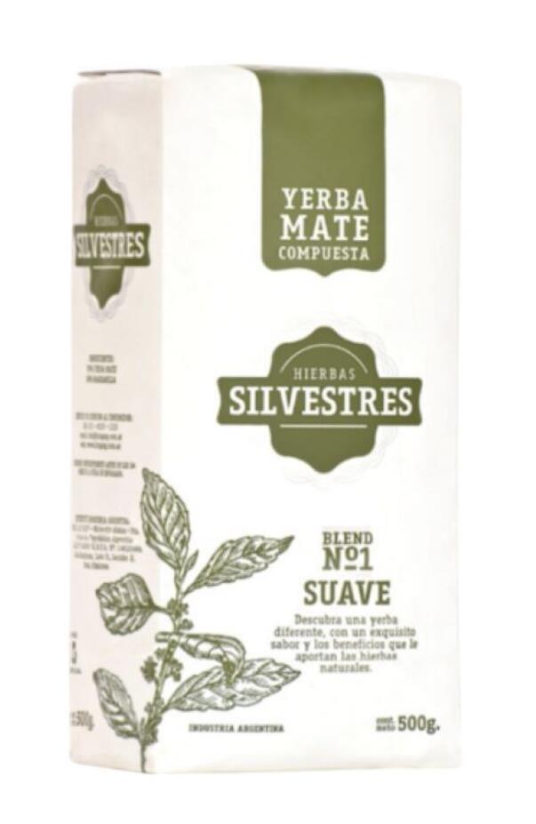 Yerba Mate Silvestre Nro 1 Suave - Hierbas Silvestres