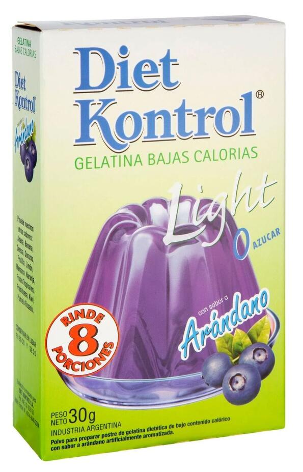 Gelatina Arándano x 30 gr Diet Kontrol