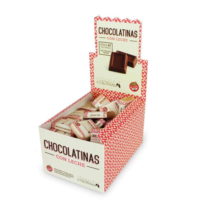 Chocolatinas - Chocolate con Leche x 5 gr El Colonial