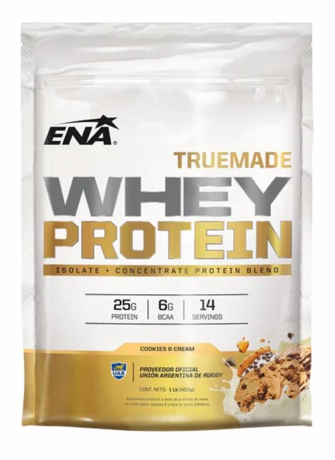 Whey Protein True Made Cookies & Cream x 1 lb ENA