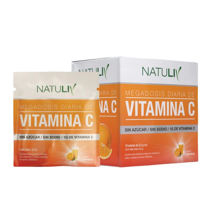 Vitamina C x 15 sobres Natuliv