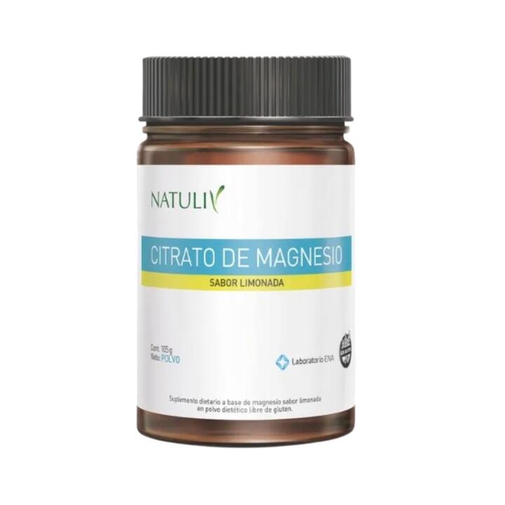 Citrato de Magnesio sabor Limón x 105 gr Natuliv