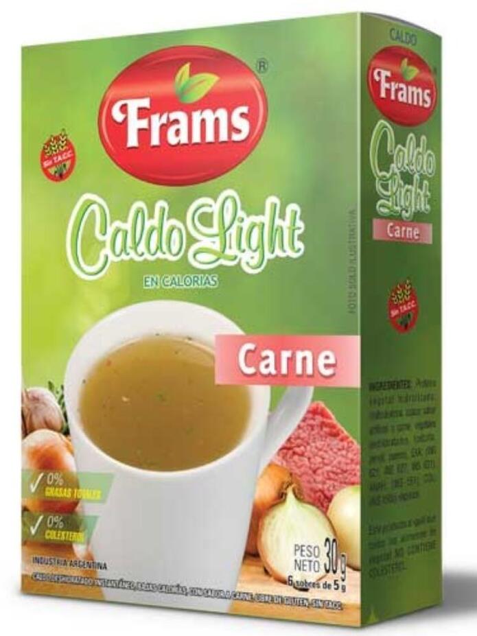 Caldo Carne Con Sal x 30 gr Frams