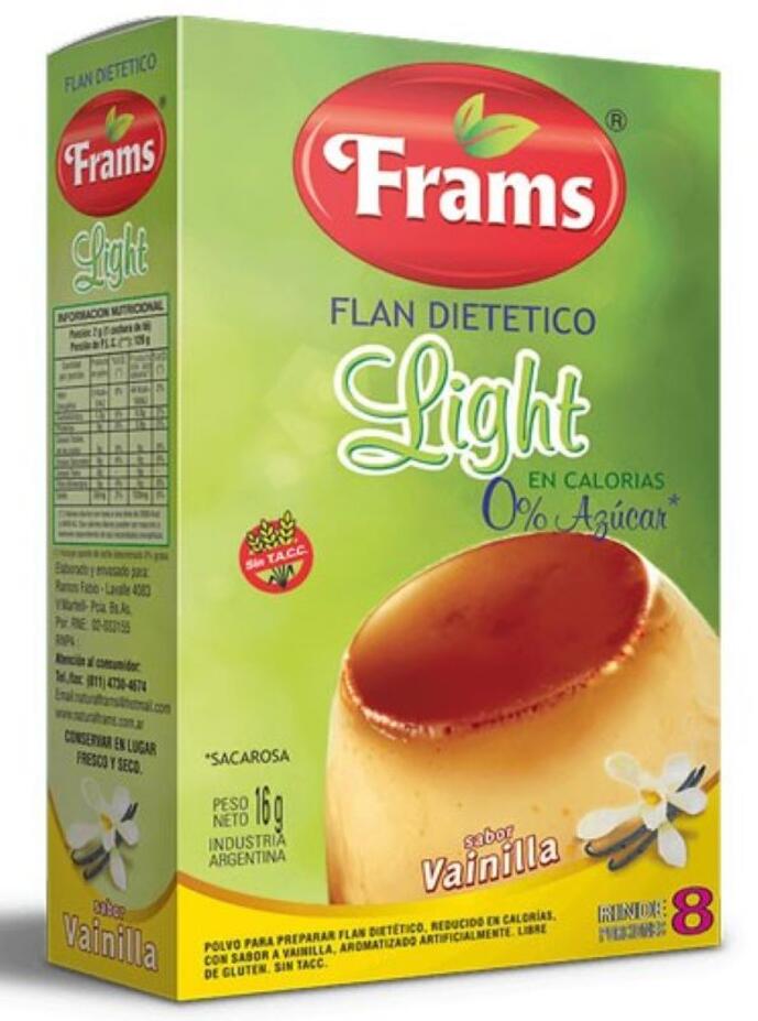 Flan Vainilla x 16 gr Frams