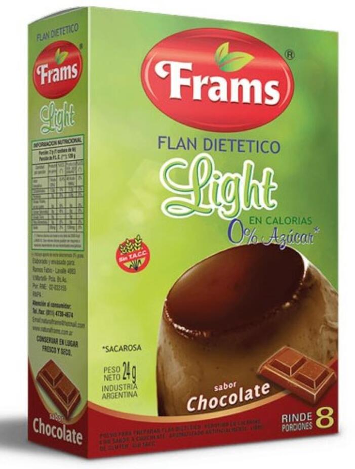 Flan Chocolate x 24 gr Frams