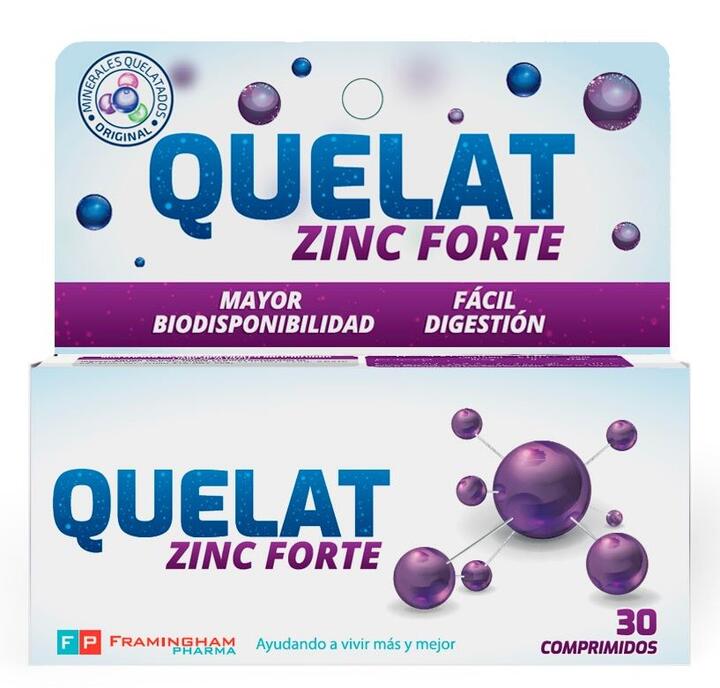 Quelat Zinc x 30 comp = Framingham