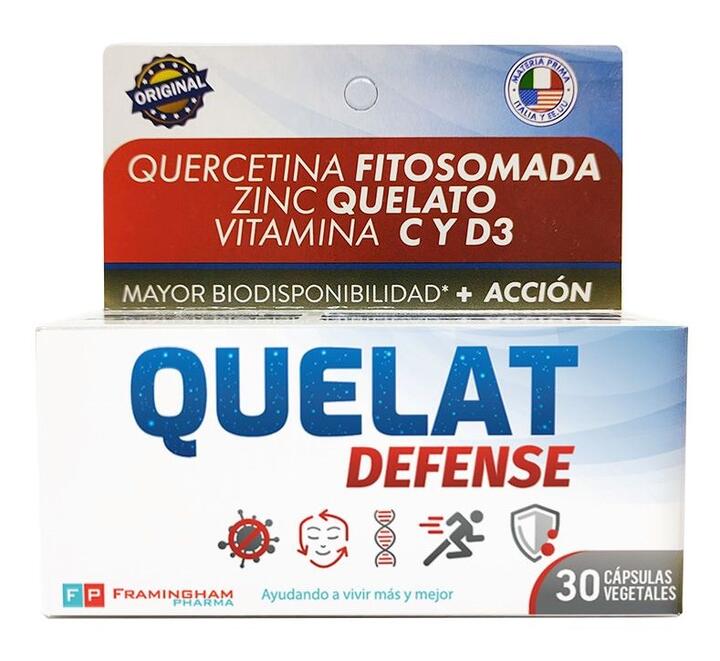 Quelat Defense x 30 comp = Framingham